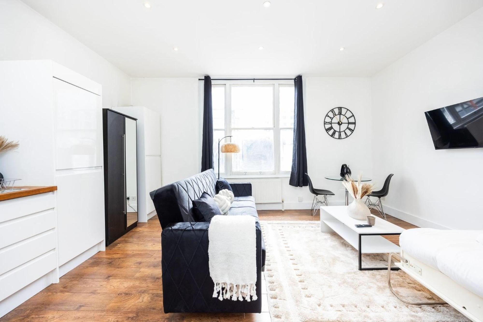 Stylish Studio Apartment In Fulham 伦敦 外观 照片